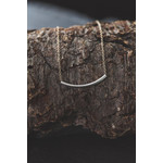 Silver Curve Necklace