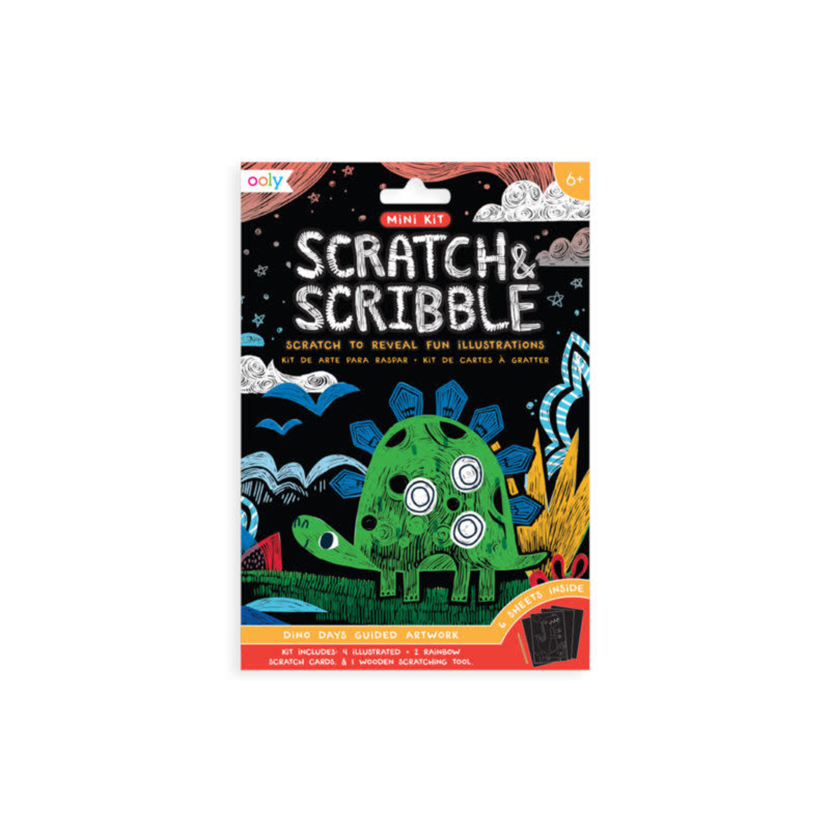 Ooly Scratch & Scribble Mini Art Kit