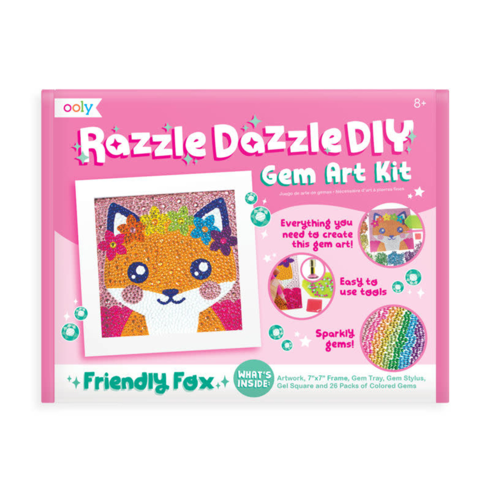 Ooly Razzle Dazzle Gem Art Kit