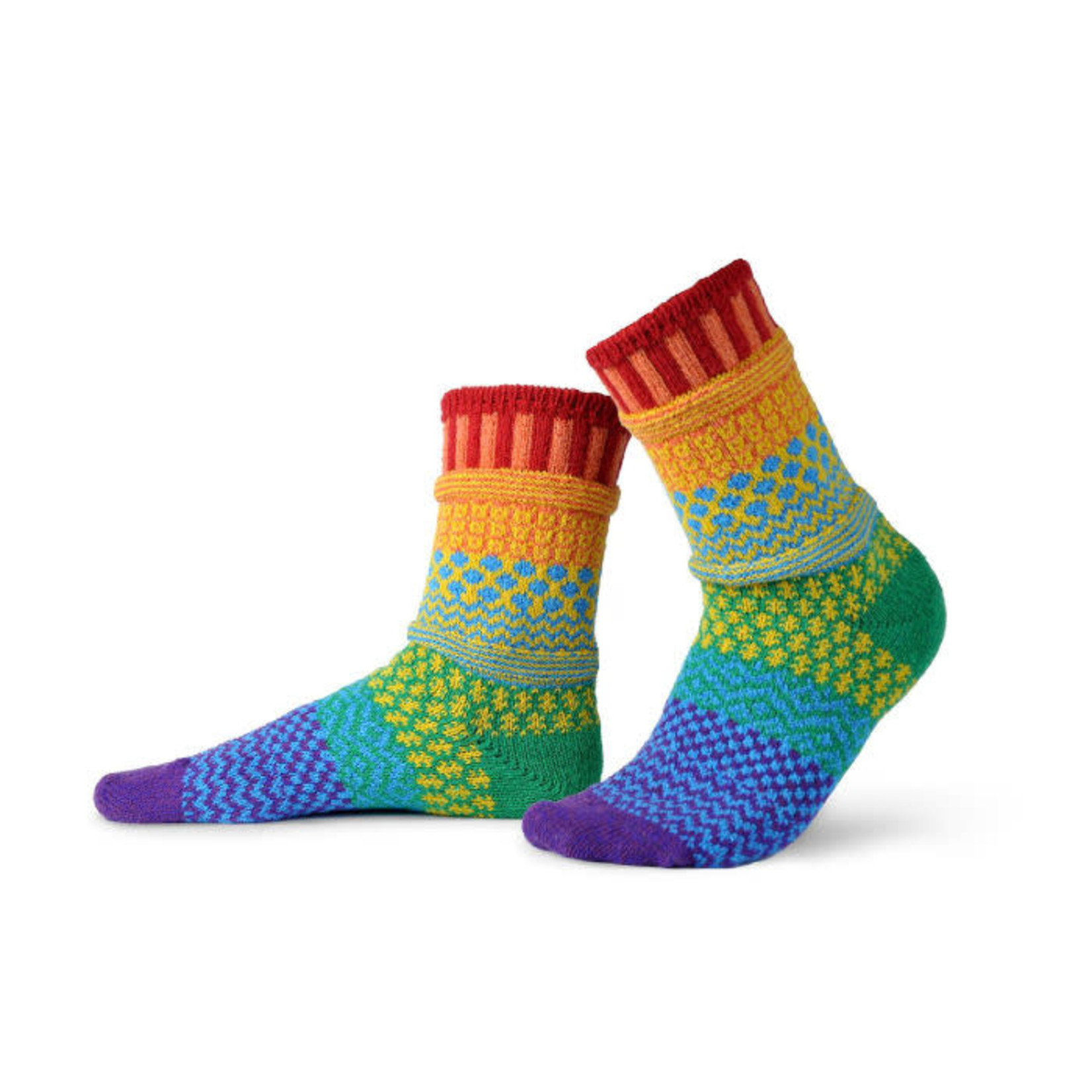 Solmate Socks Rainbow Solmate Socks