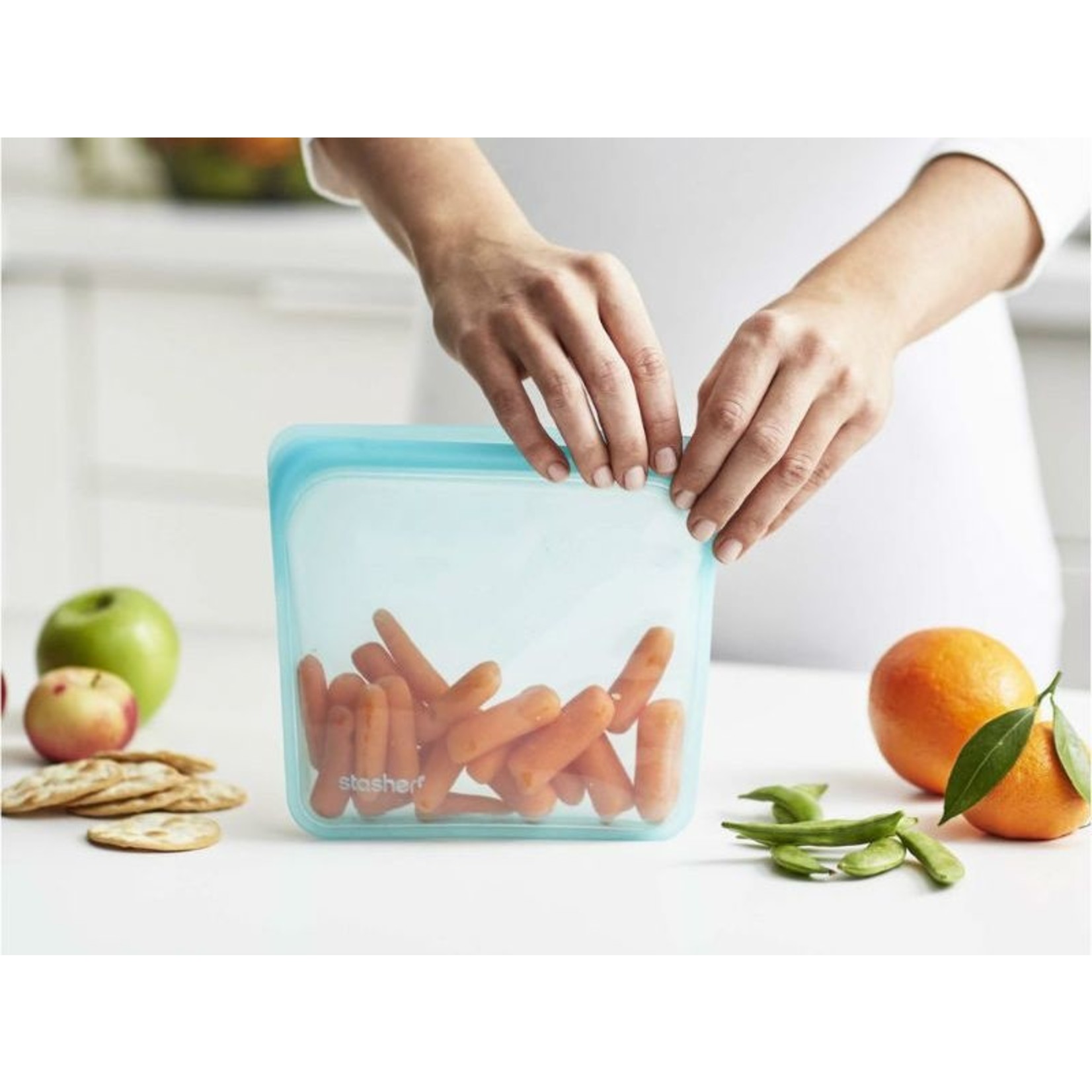 Stasher Reusable Silicone Sandwich Storage Bag