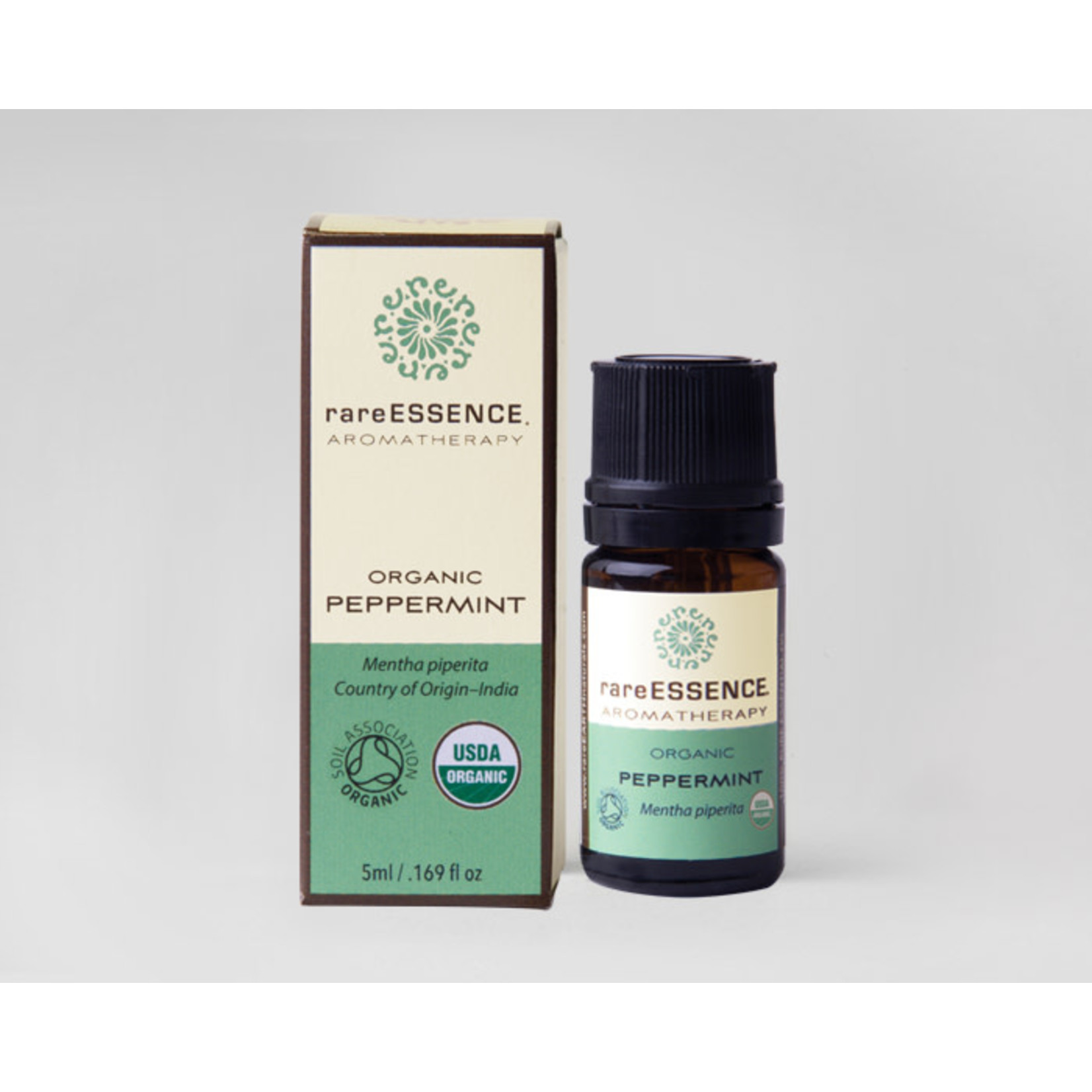 rareESSENCE Aromatherapy Organic Peppermint Essential Oil