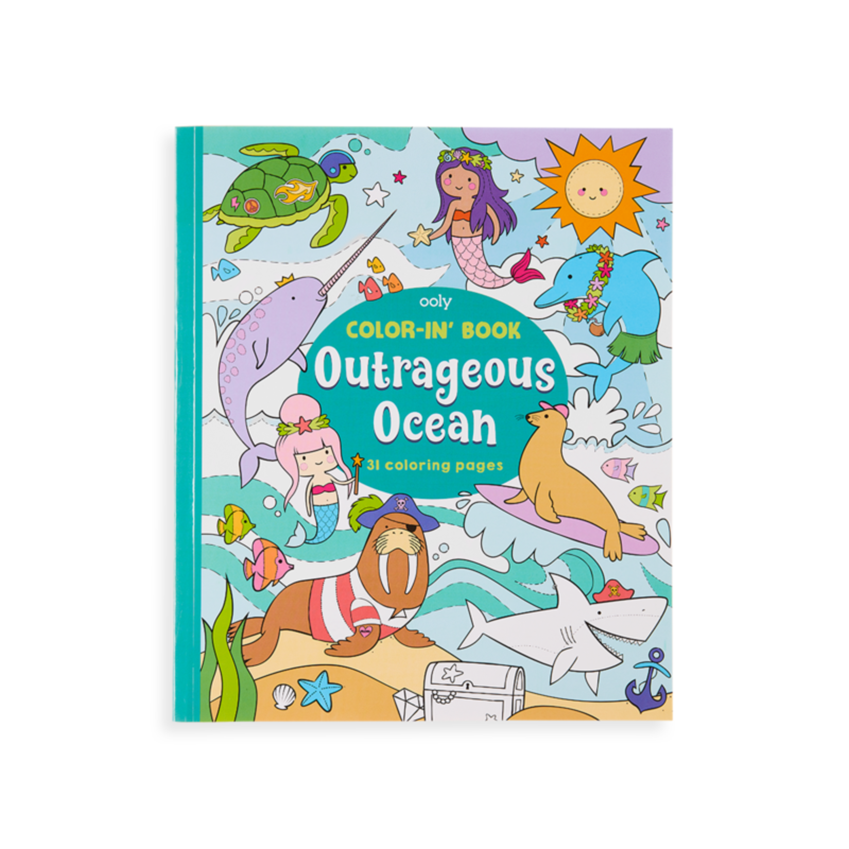 Ooly Outrageous Ocean Coloring Book