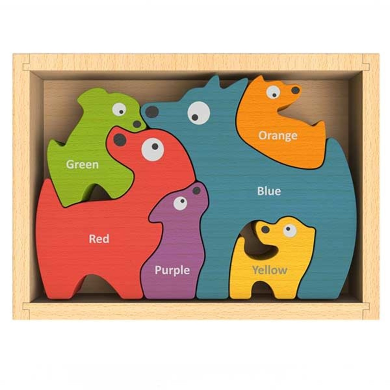 BeginAgain Dog Family Puzzle