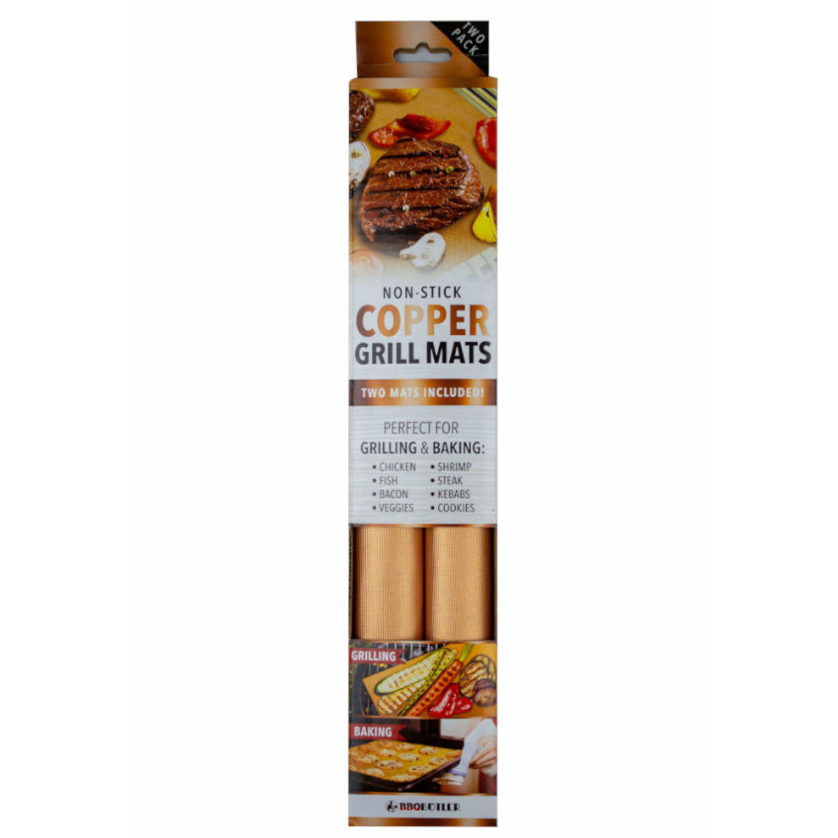 BBQ Butler Copper Grill Mats, 2 pk