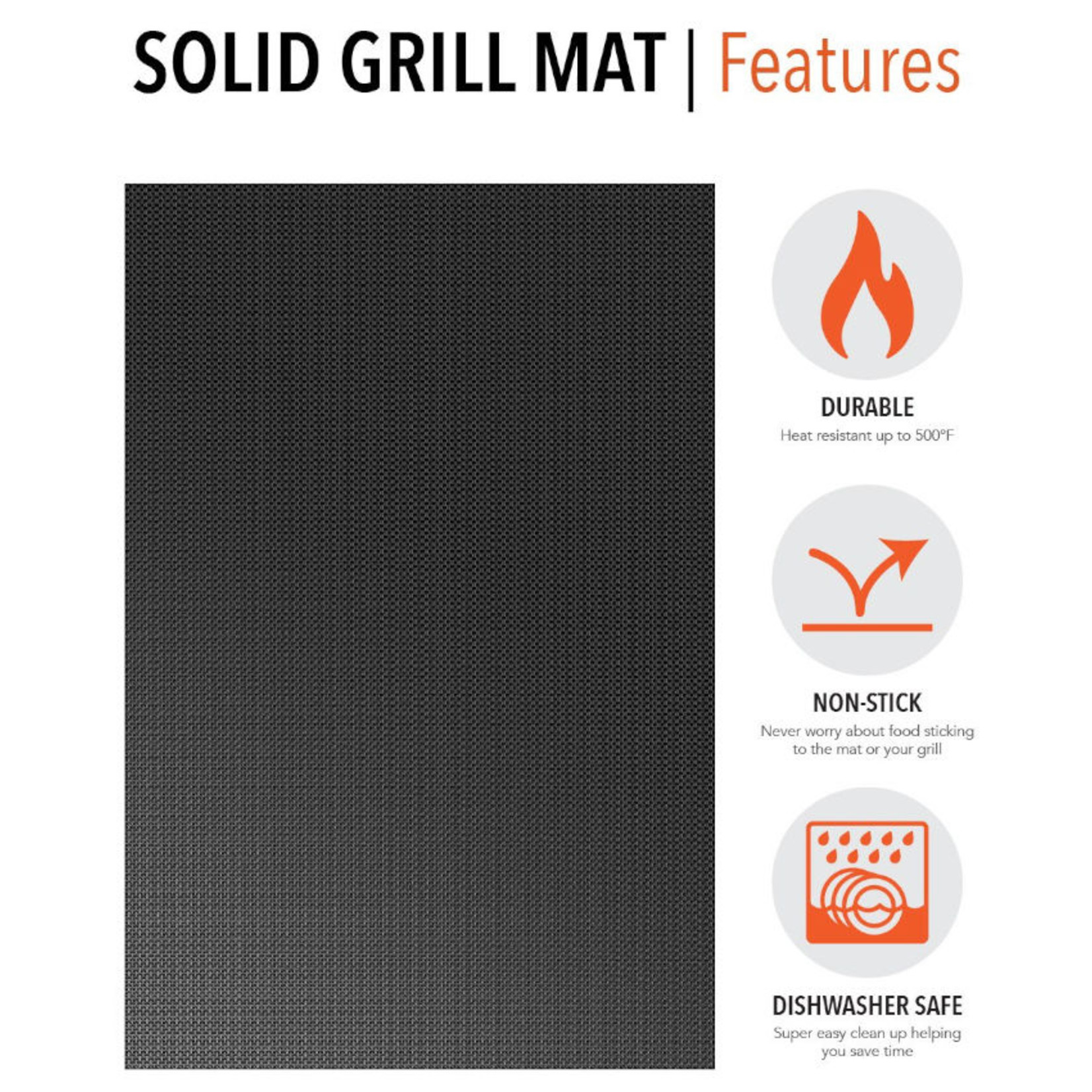 BBQ Butler Non-Stick Grill Mat, 2 pk