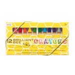 Ooly 12 Pk Brilliant Bee Crayons