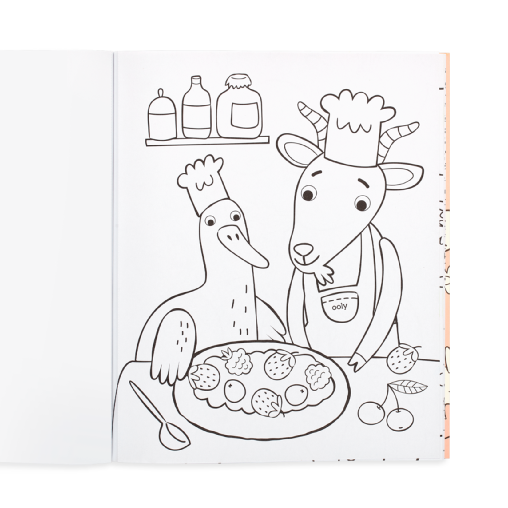 Ooly Little Farm Friends Coloring Book