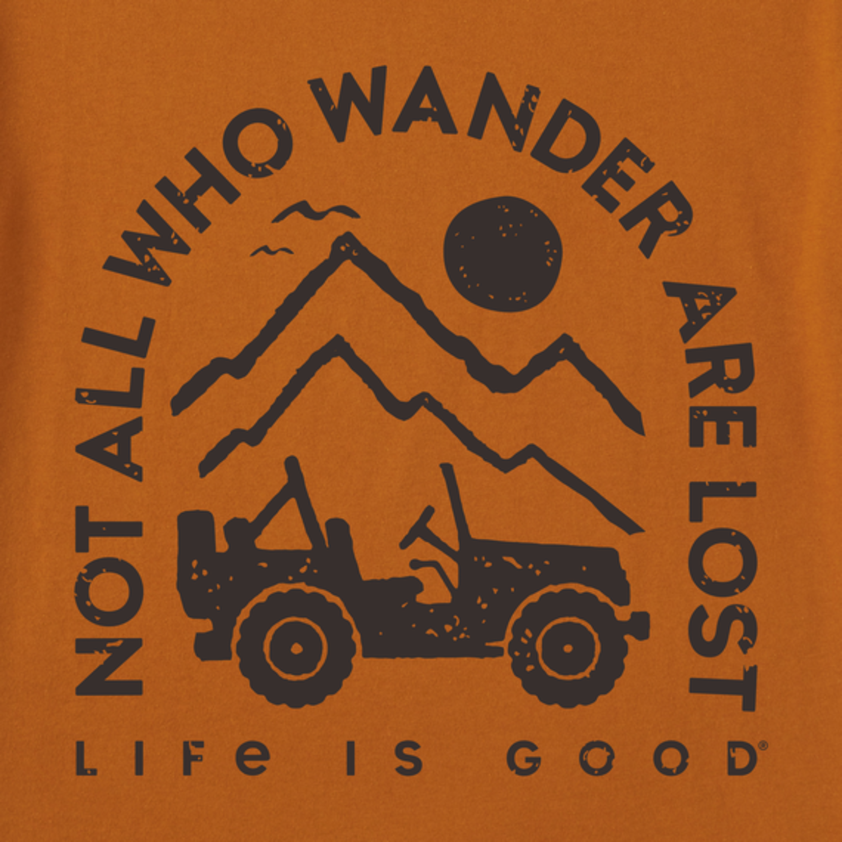 Life is Good ATV Wander Crusher Tee