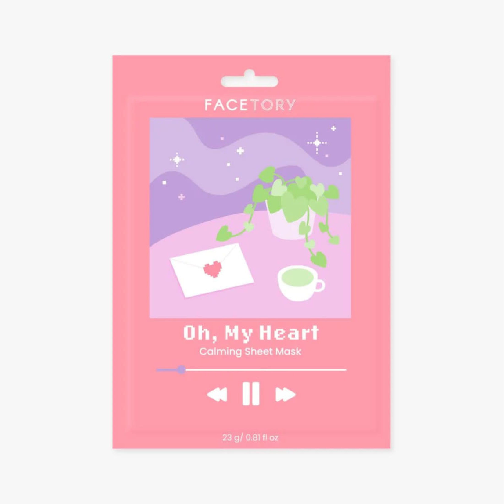 FaceTory Oh, My Heart Calming Sheet Mask