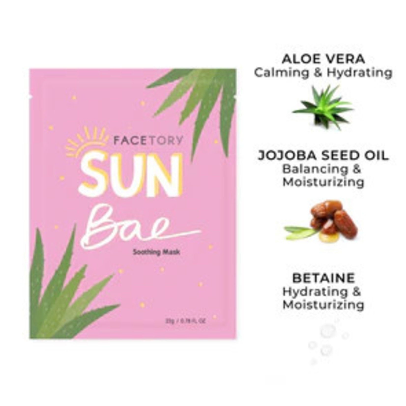 FaceTory Sun Bae Soothing Sheet Mask