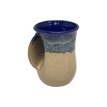Clay in Motion Cobalt Canyon Hand Warmer Mug