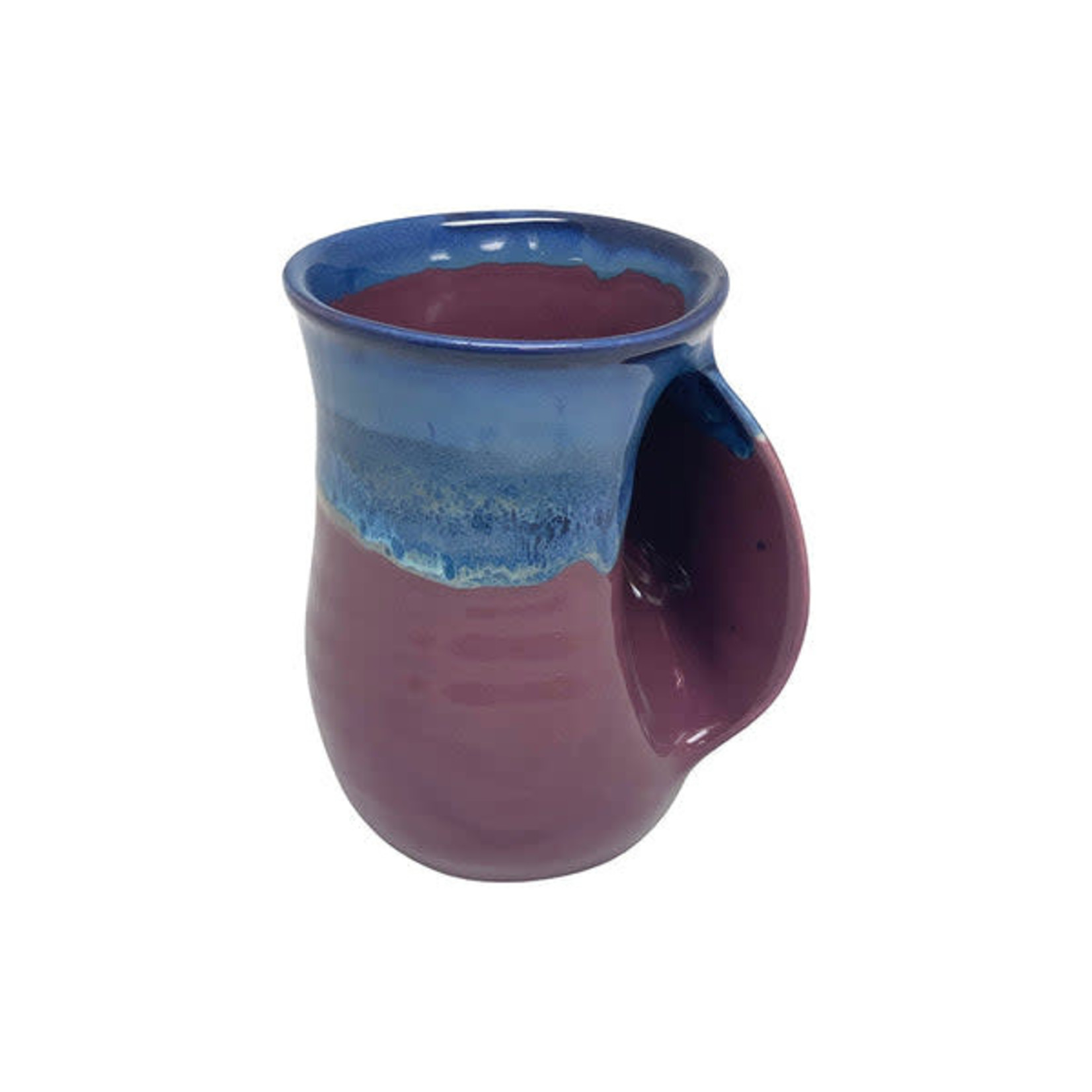 Clay in Motion Purple Passion Hand Warmer Mug