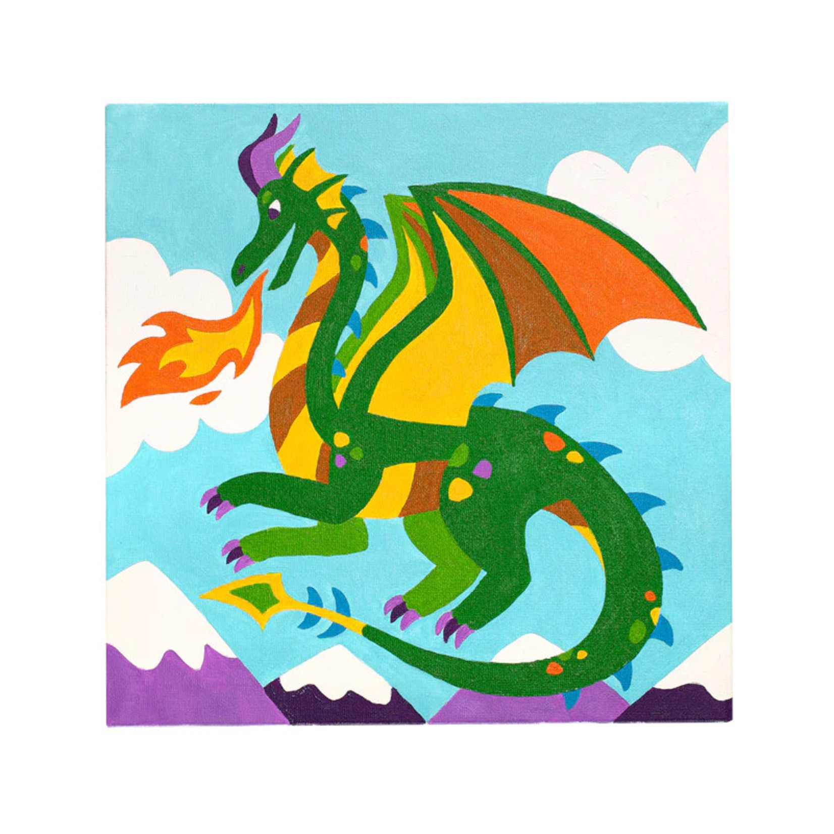 Ooly Fantastic Dragon Paint by Number