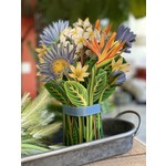 Freshcut Paper Tropical Bloom Pop Up Bouquet