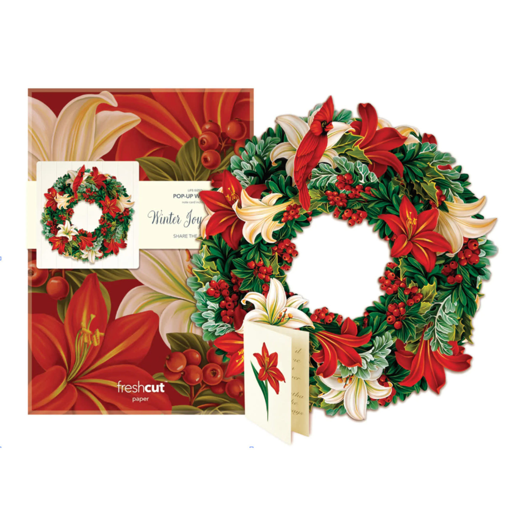 Freshcut Paper Winter Joy Wreath