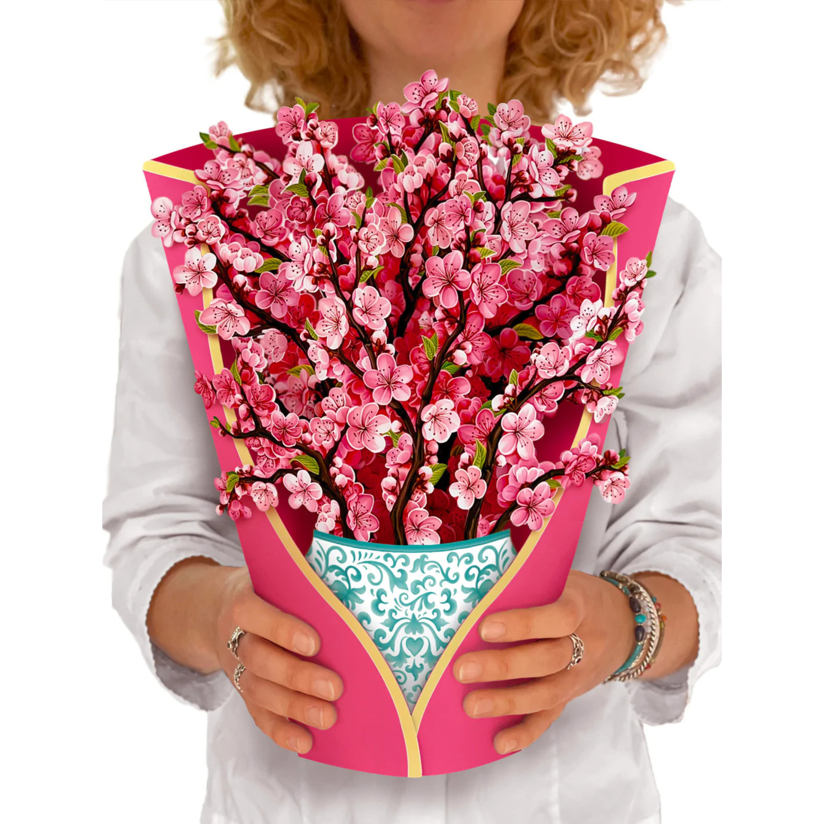 FreshCut Paper *Cherry Blossoms Pop Up Bouquet