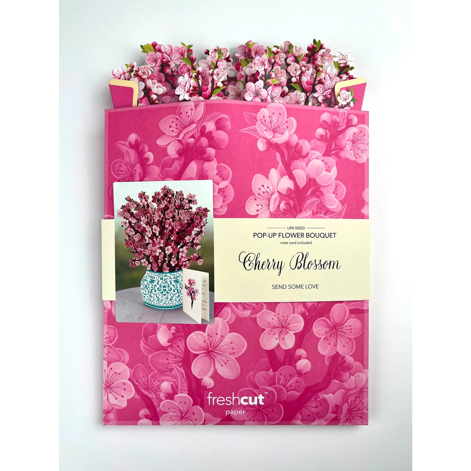 Freshcut Paper Cherry Blossoms Paper Bouquet