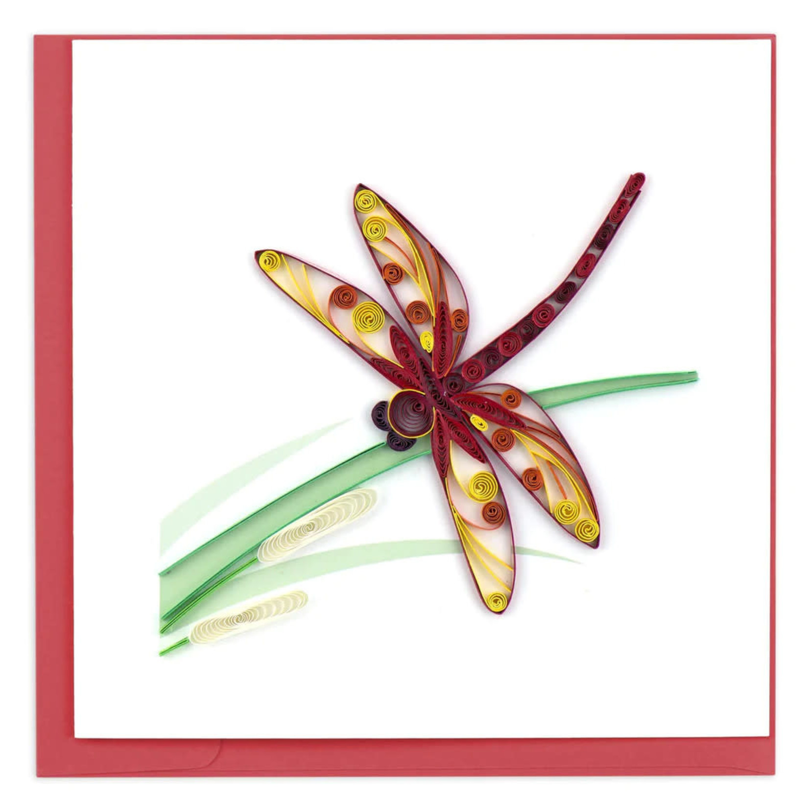 Quilling Cards Dragonfly Quilled Card