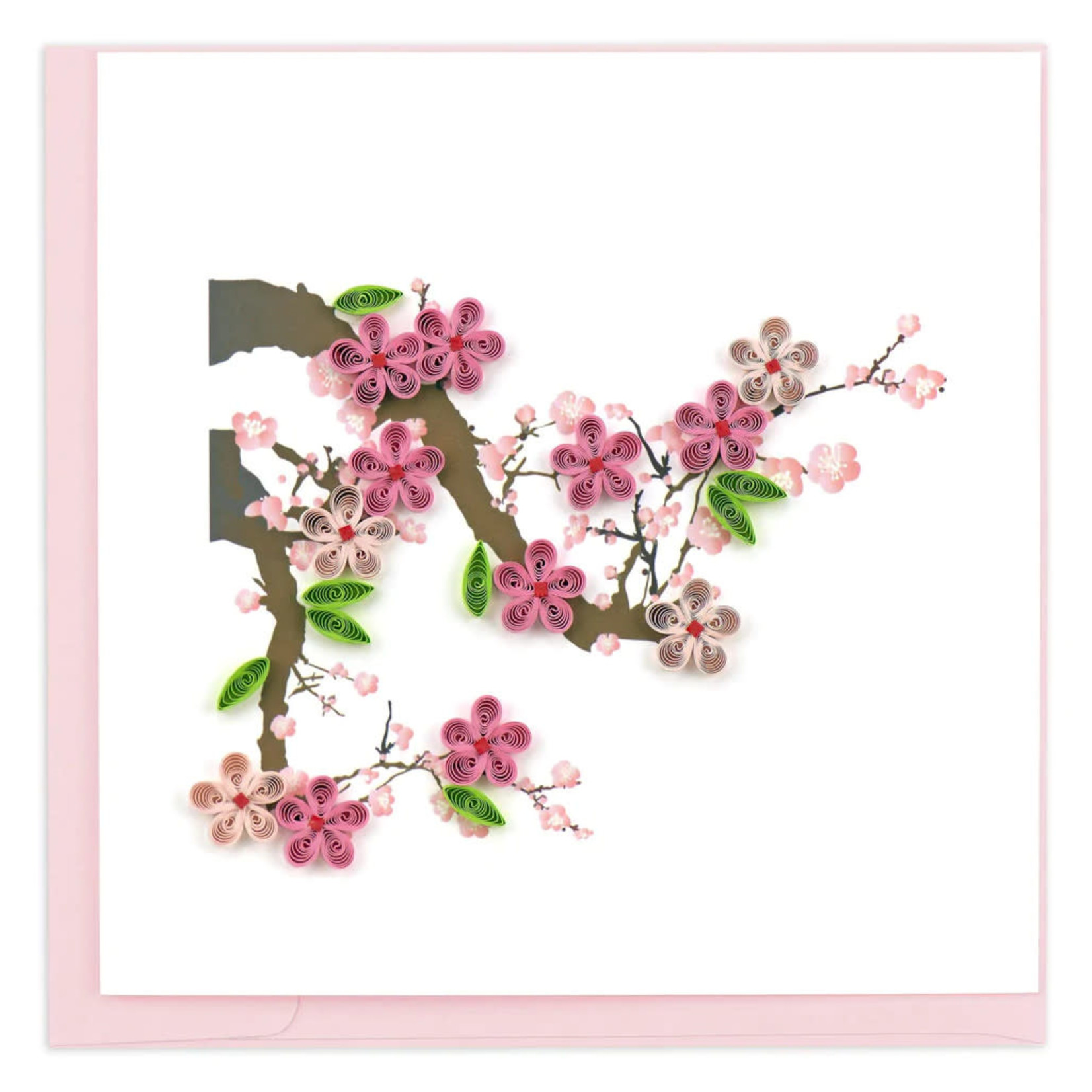Quilling Cards Cherry Blossoms Quilled Card