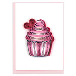 Quilling Cards Cupcake Quilled Enclosure Card