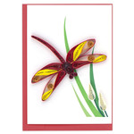 Quilling Cards Dragonfly Quilled Enclosure Card