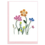 Quilling Cards Wildflowers Quilled Enclosure Card