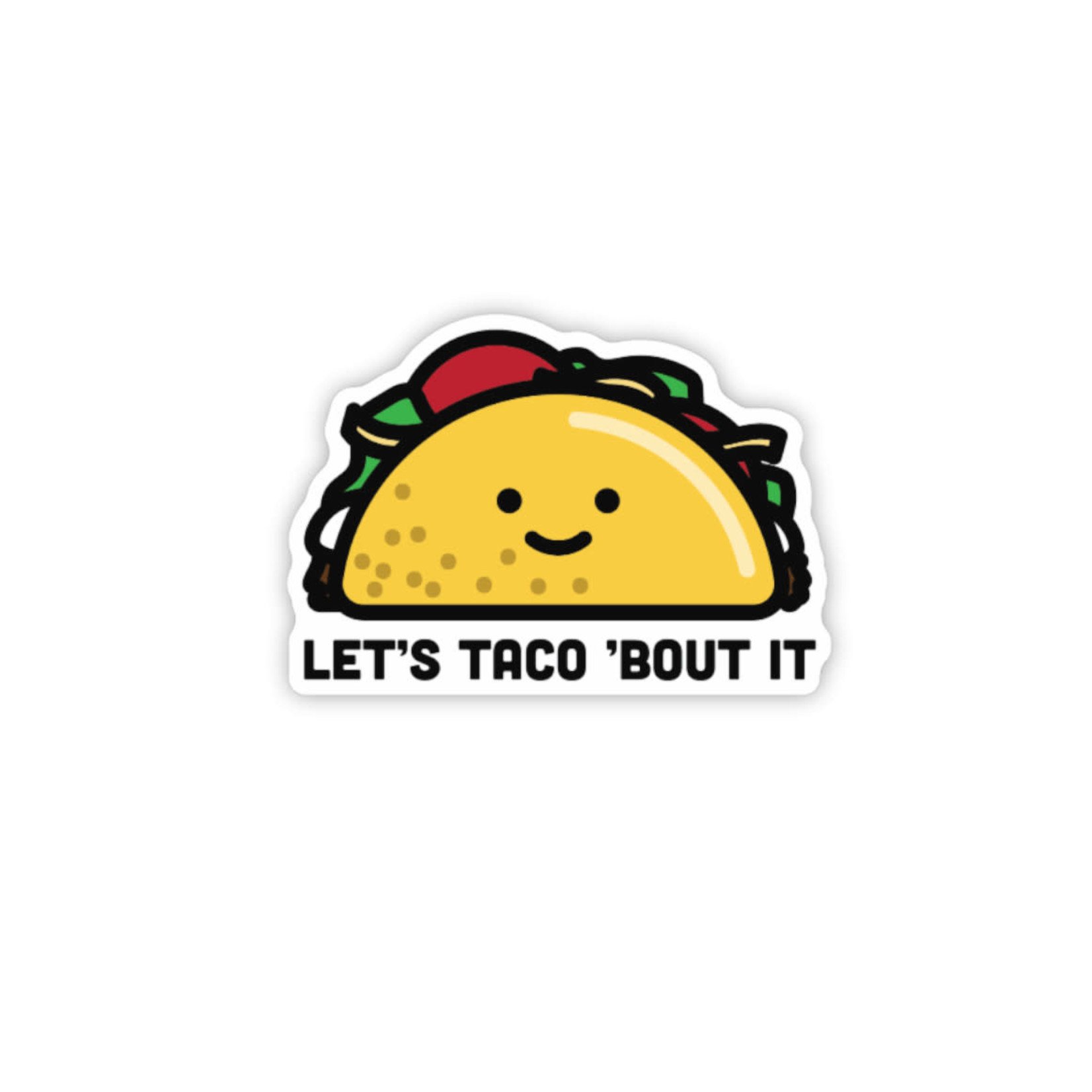 Lets Taco Bout It Sticker Picos Worldwide 2090