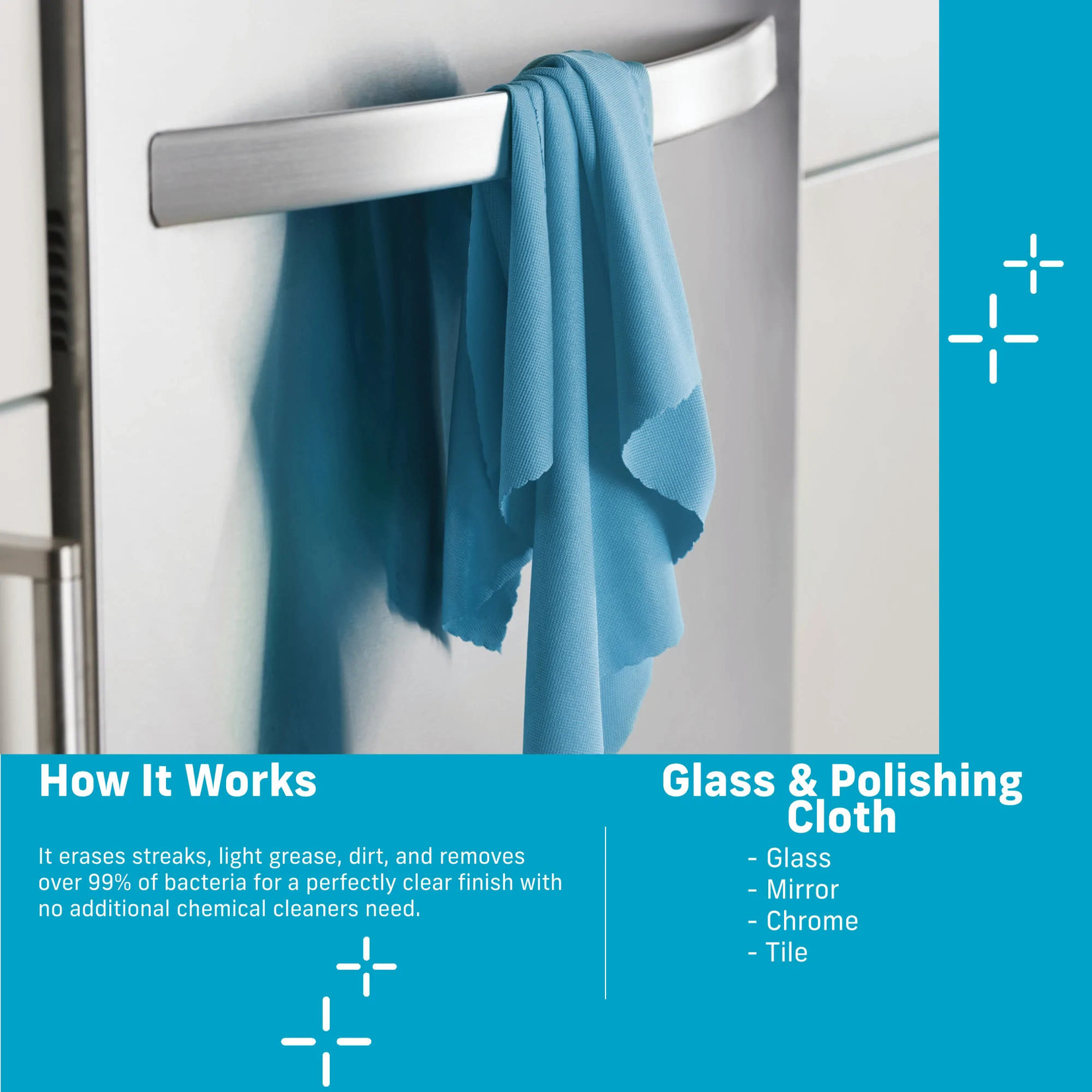 e-cloth Glass & Polishing Cloth