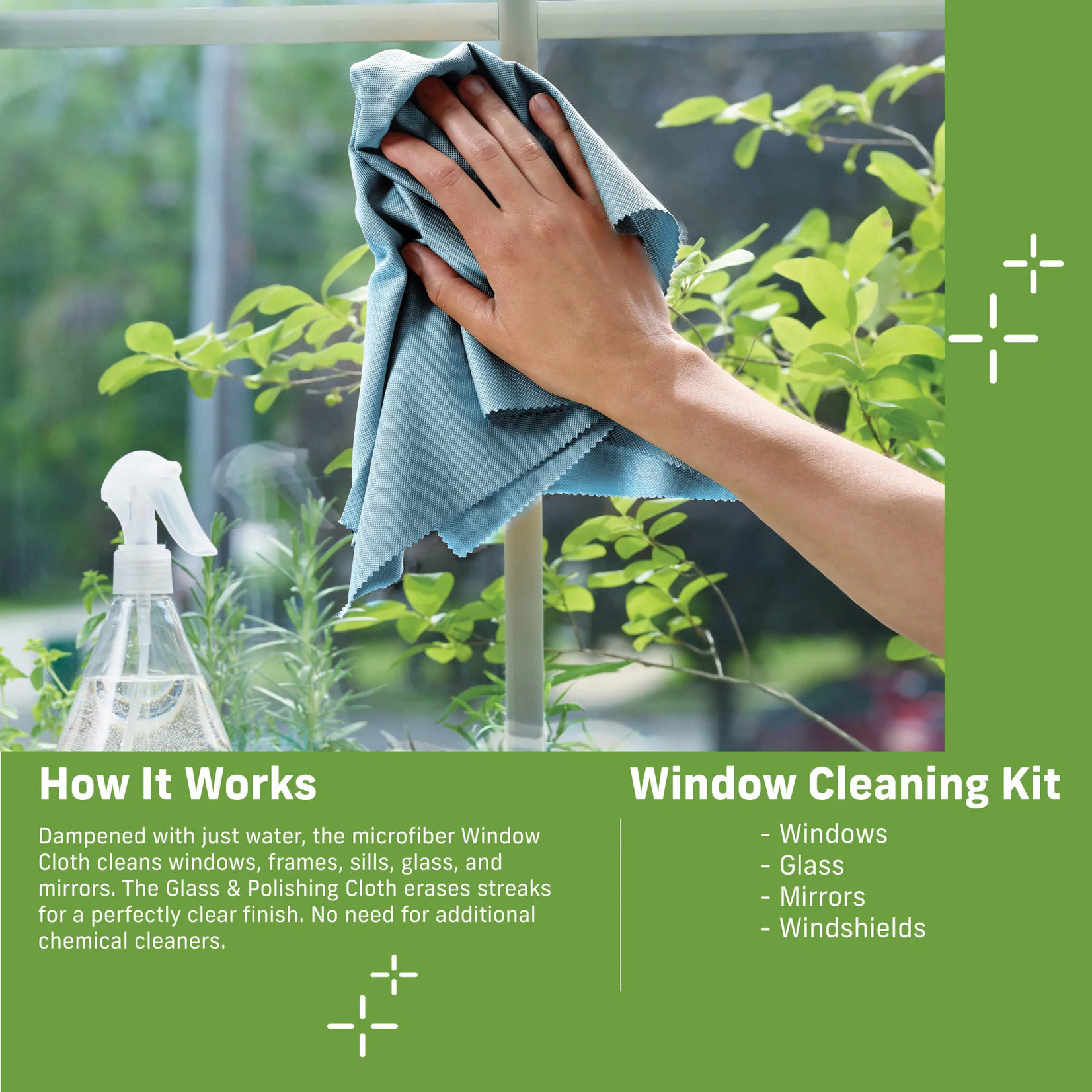 e-cloth Window Cleaning Set