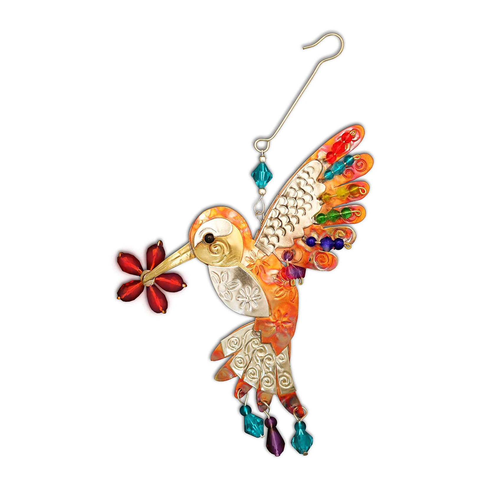 Pilgrim Imports Peaceful Hummingbird Ornament