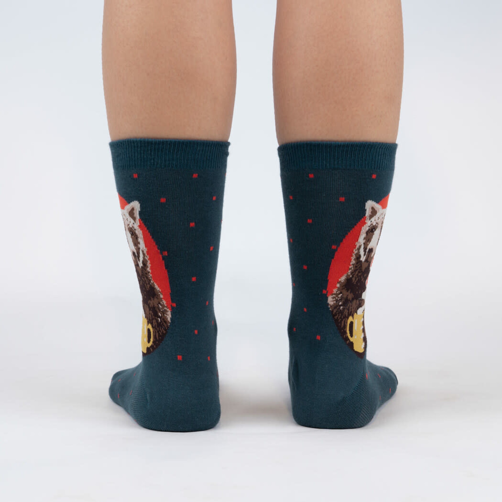 Sock It To Me Bearly Awake Crew Socks