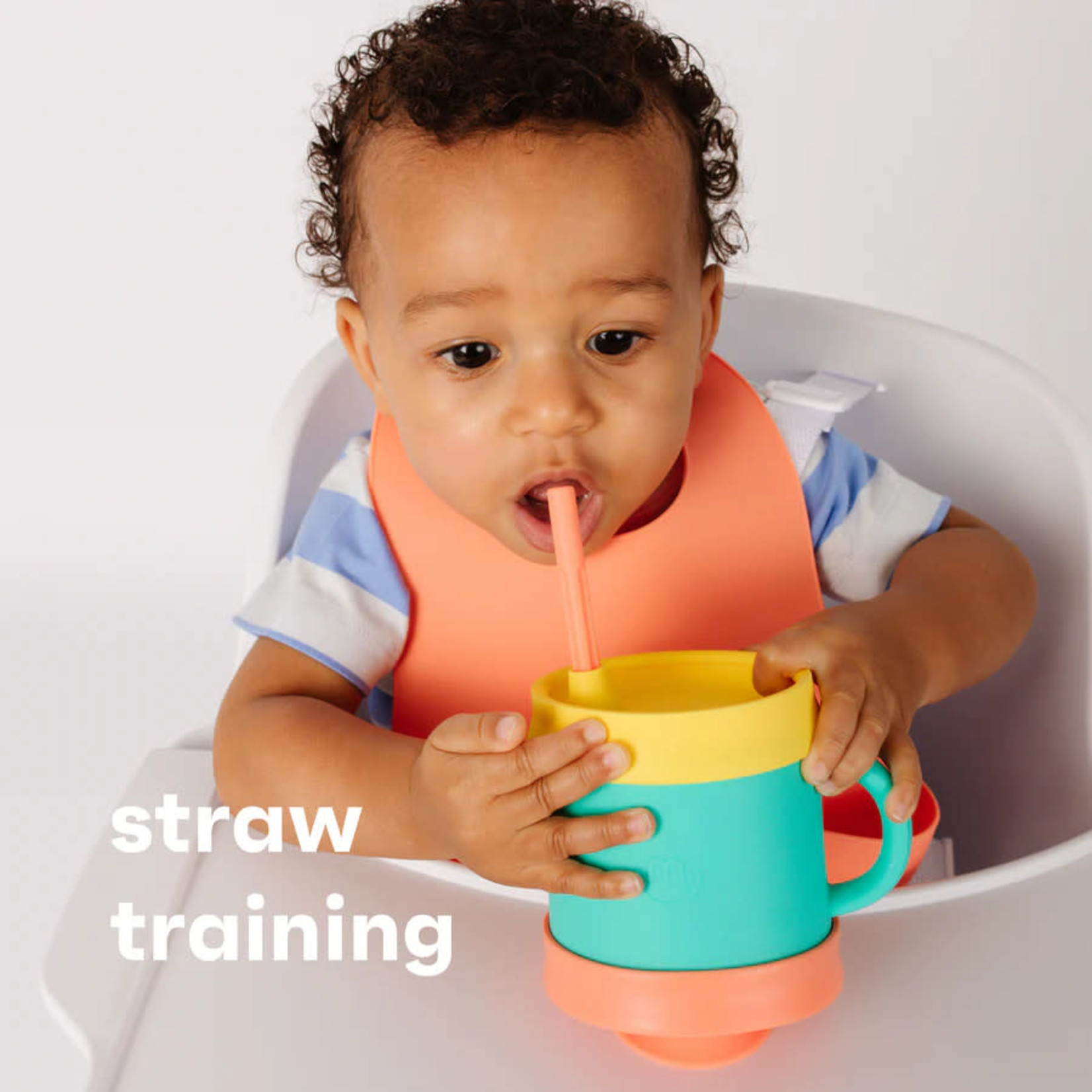 morepeas The Everything Sippy Lid + Straw Set