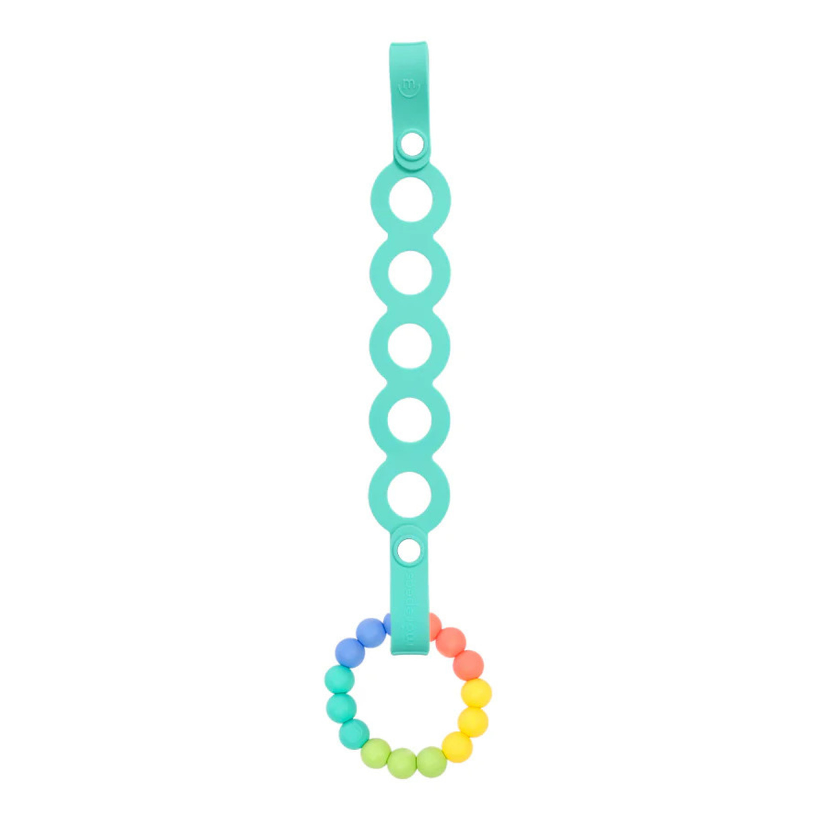morepeas Bright Rainbow Ring Teether