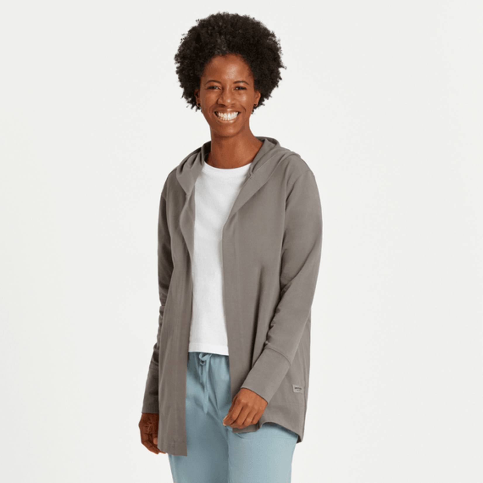 Life is Good Crusher-Flex Open Cardigan