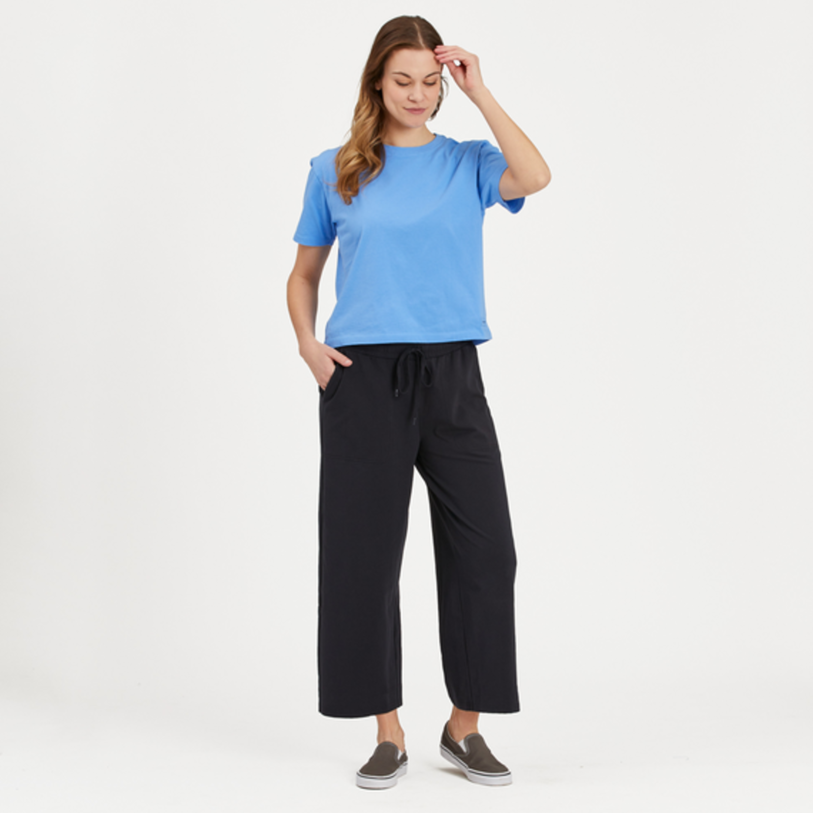 Life is Good Cropped Crusher-FLEX Pants