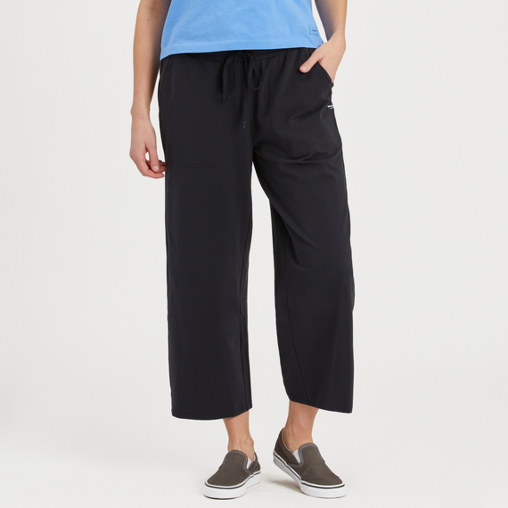 Life is Good Cropped Crusher-FLEX Pants
