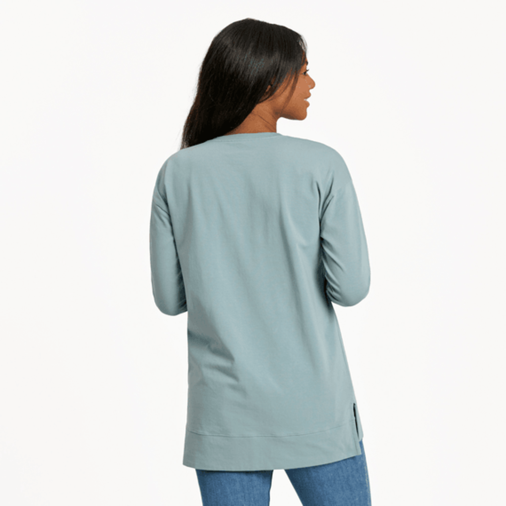 Life is Good Moon Flower Crusher-FLEX Tunic