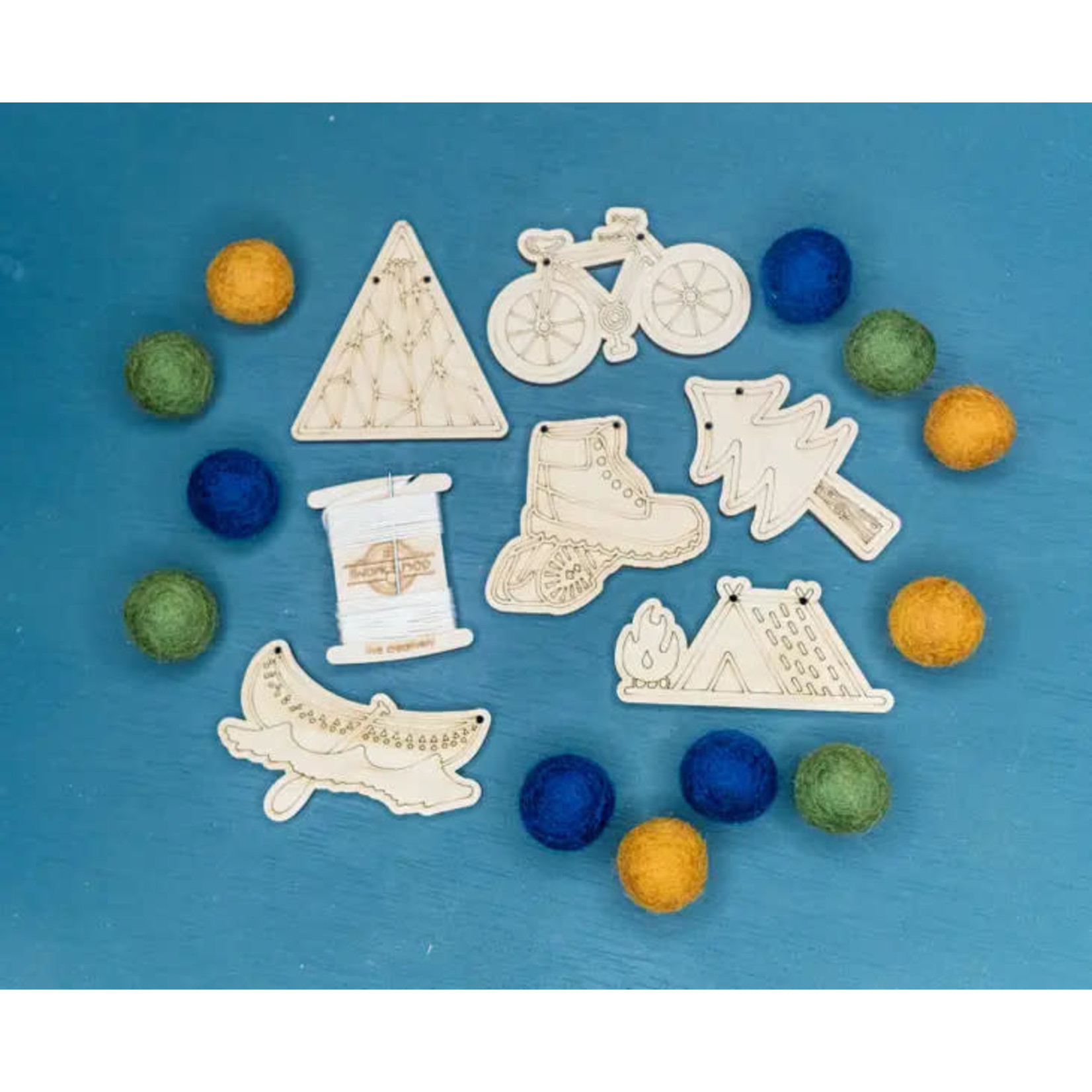 The Woodsy Craft Co The Adventure Garland Kit