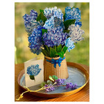 Freshcut Paper Nantucket Hydrangeas Pop Up  Bouquet