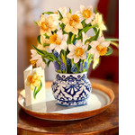 Freshcut Paper English Daffodils Pop Up Bouquet