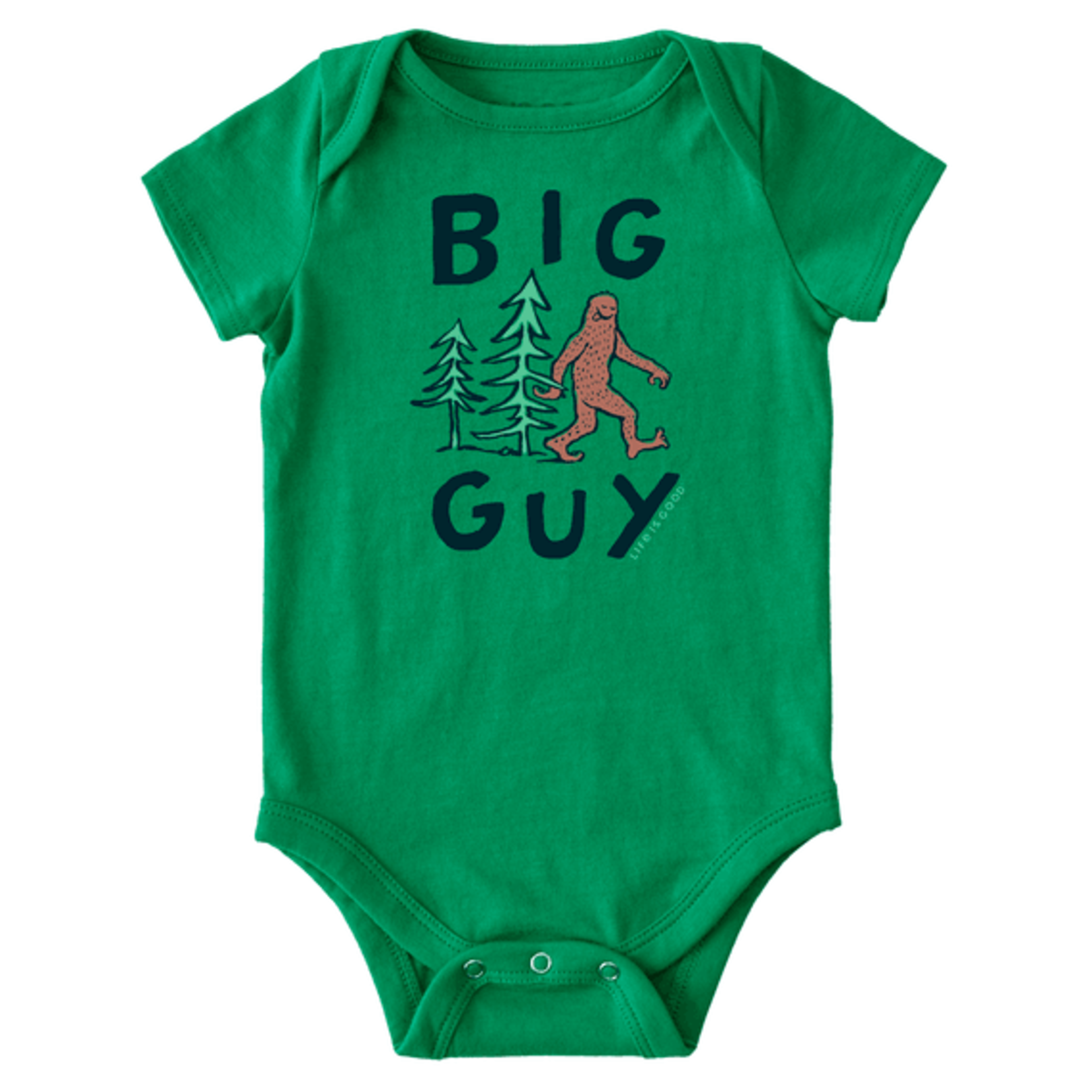 Life is Good Big Guy Crusher Bodysuit