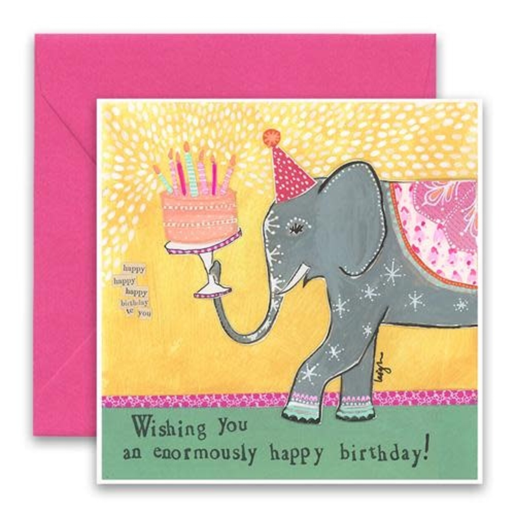 Curly Girl Designs Wishing You An Enormously Happy Birthday!