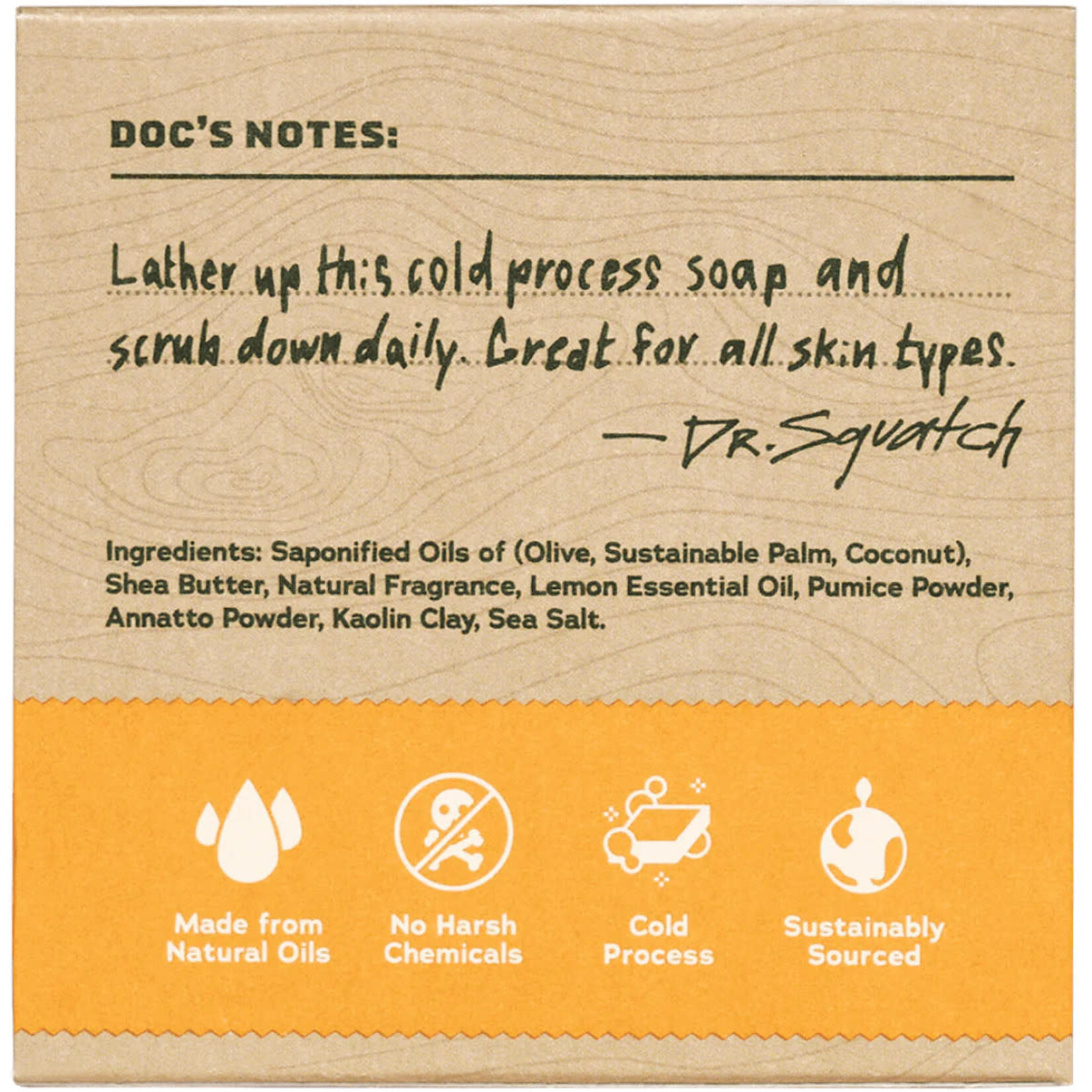 Dr. Squatch Summer Citrus Bar Soap