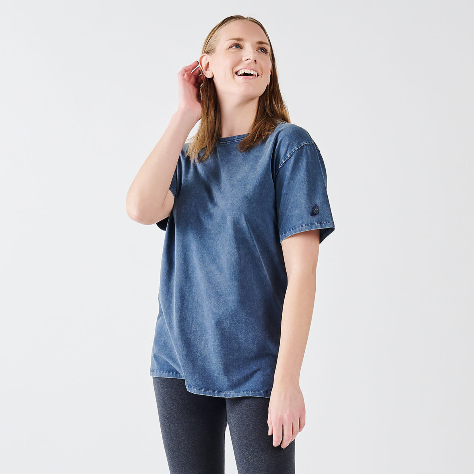 Maggie's Organics Unisex Tee w/ Embroidery