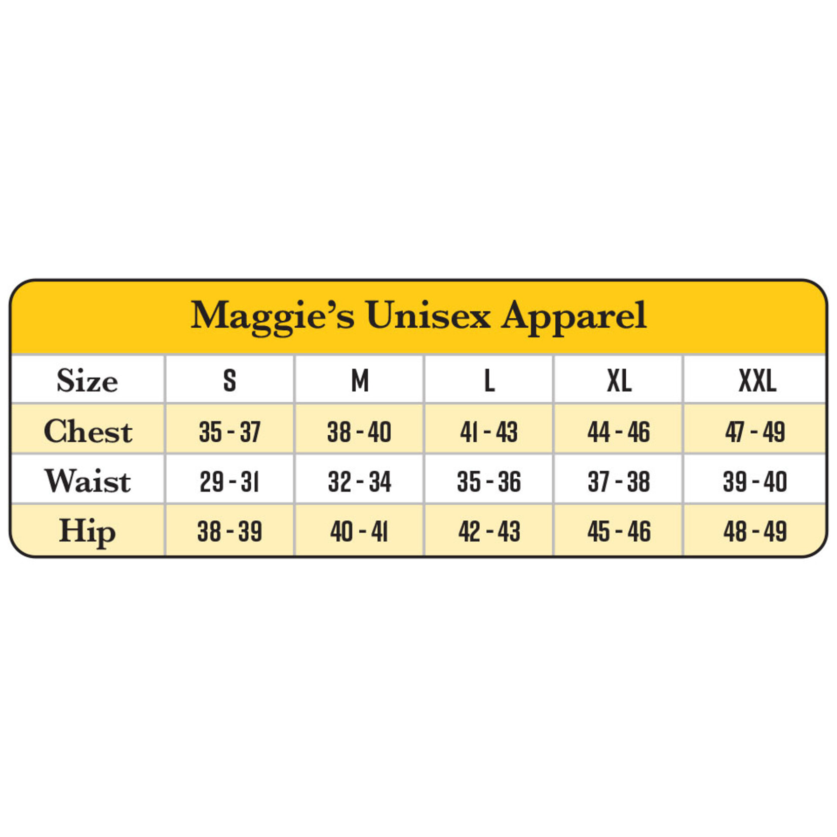 Maggie's Organics Unisex Tee w/ Embroidery