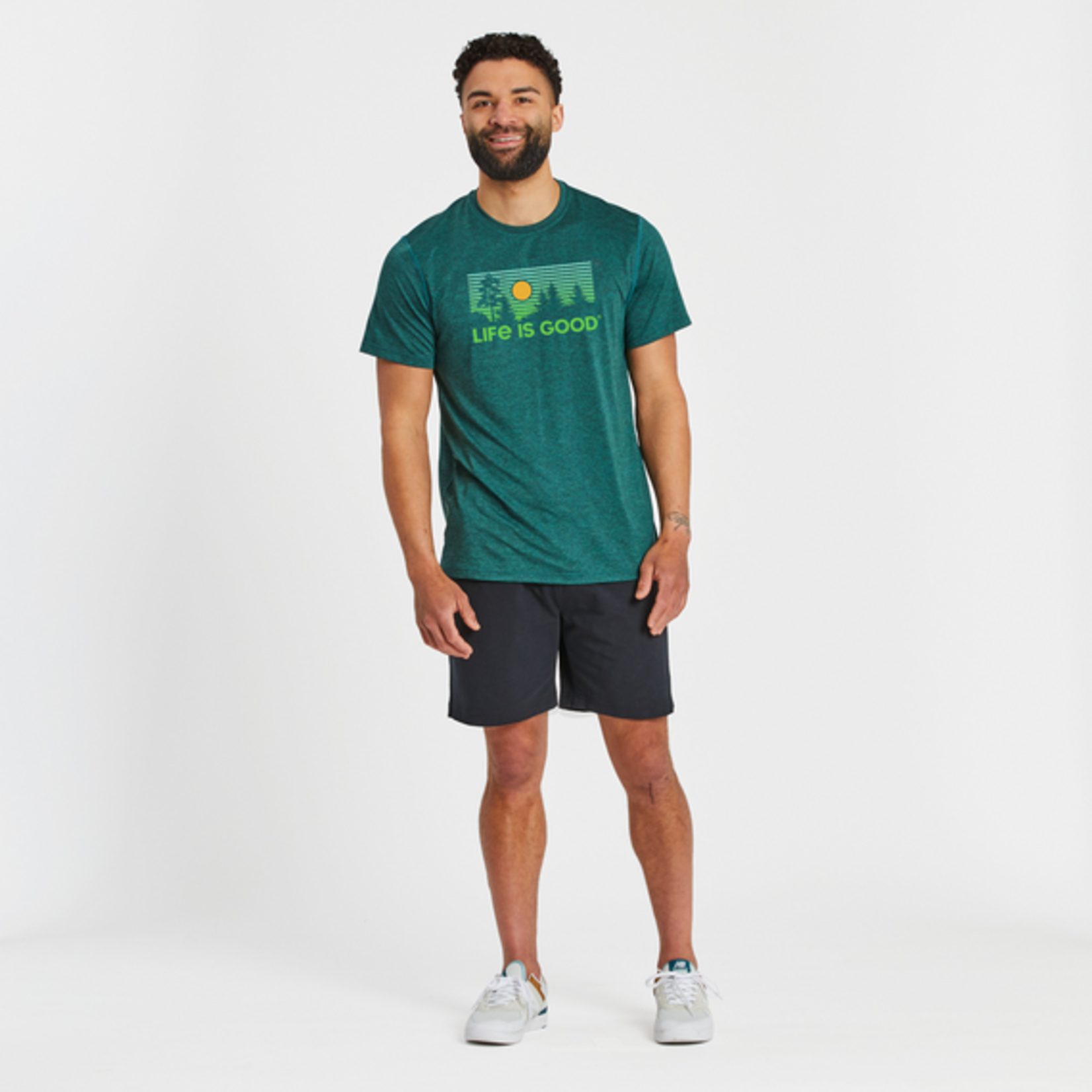 Life is Good Forest Vista Active Tee