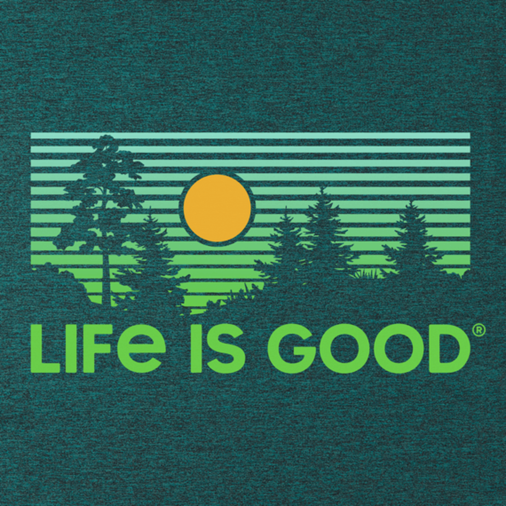 Life is Good Forest Vista Active Tee