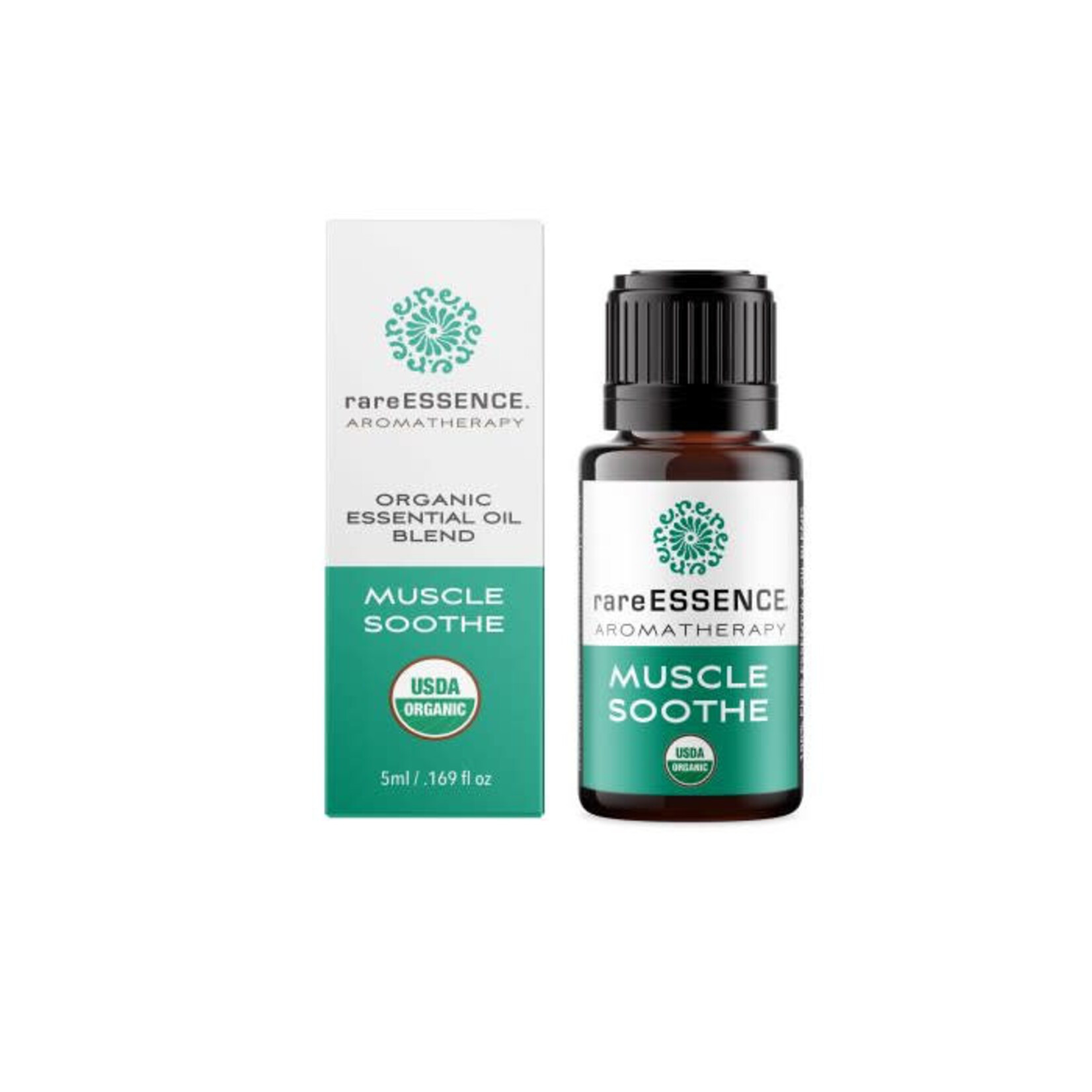 rareESSENCE Aromatherapy Organic Muscle Soothe Essential Oil Blend
