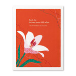 Card 10737 Each Day Become More Fully Alive